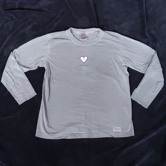 Life Is Good Tops - LIFE IS GOOD CLASSIC HEART LONG-SLEEVE T-SHIRT